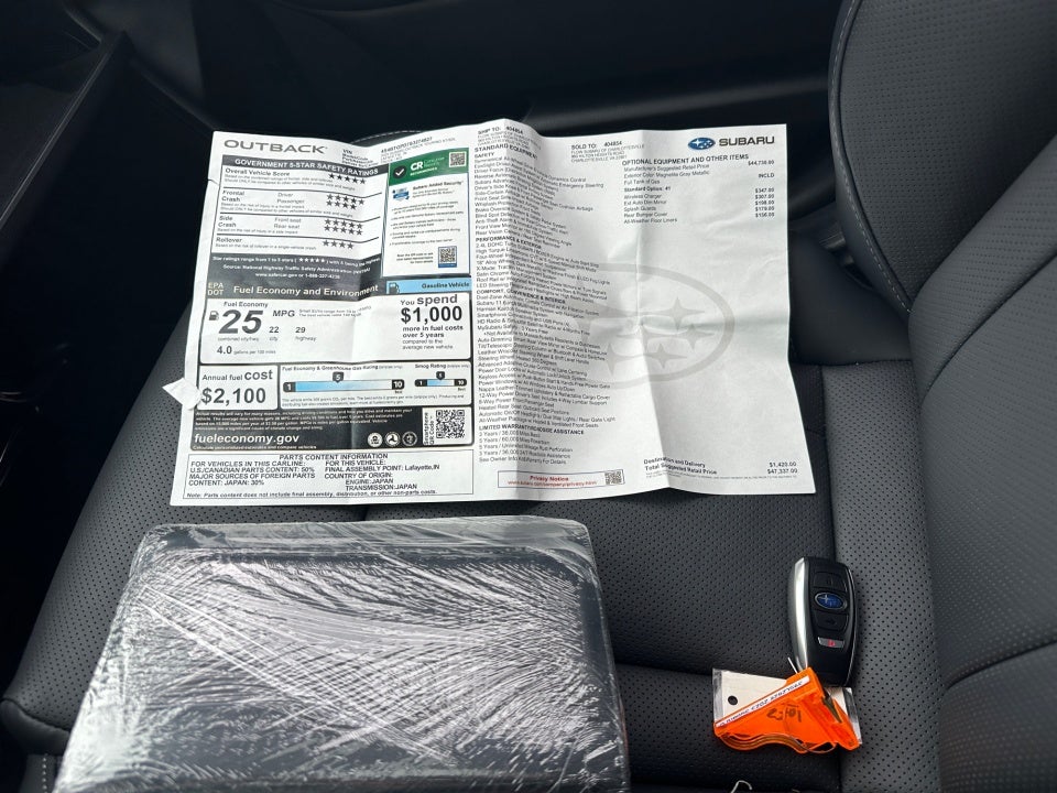 2025 Subaru Outback Touring XT