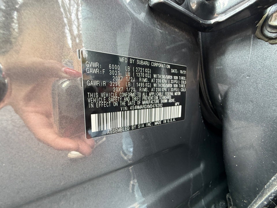 2021 Subaru Ascent Touring