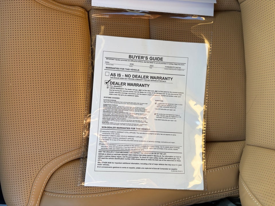 2023 Volvo XC60 B6 Ultimate Dark Theme