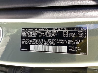 2023 Volvo C40 Recharge Pure Electric Ultimate