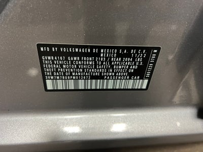 2023 Volkswagen Jetta 1.5T SE