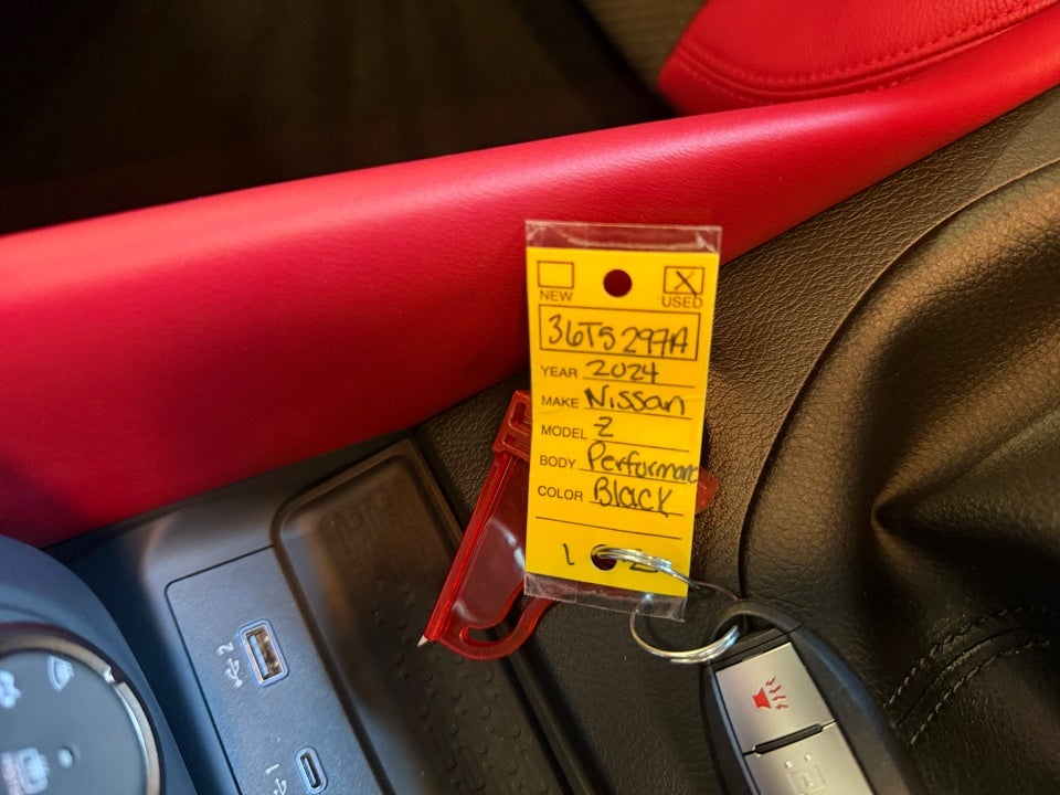 2024 Nissan Z Performance Manual