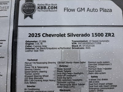 2025 Chevrolet Silverado 1500 ZR2