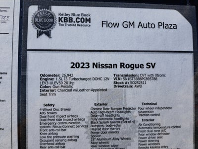 2023 Nissan Rogue SV