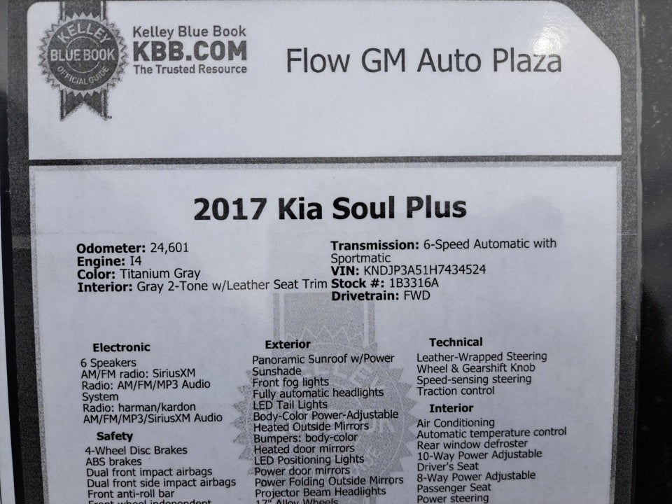 2017 Kia Soul +