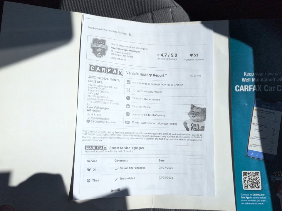 2022 Hyundai Santa Cruz SEL