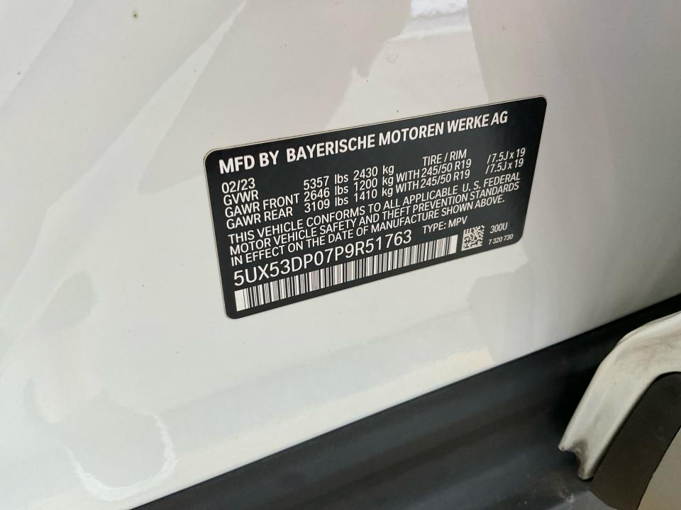 2023 BMW X3 xDrive30i