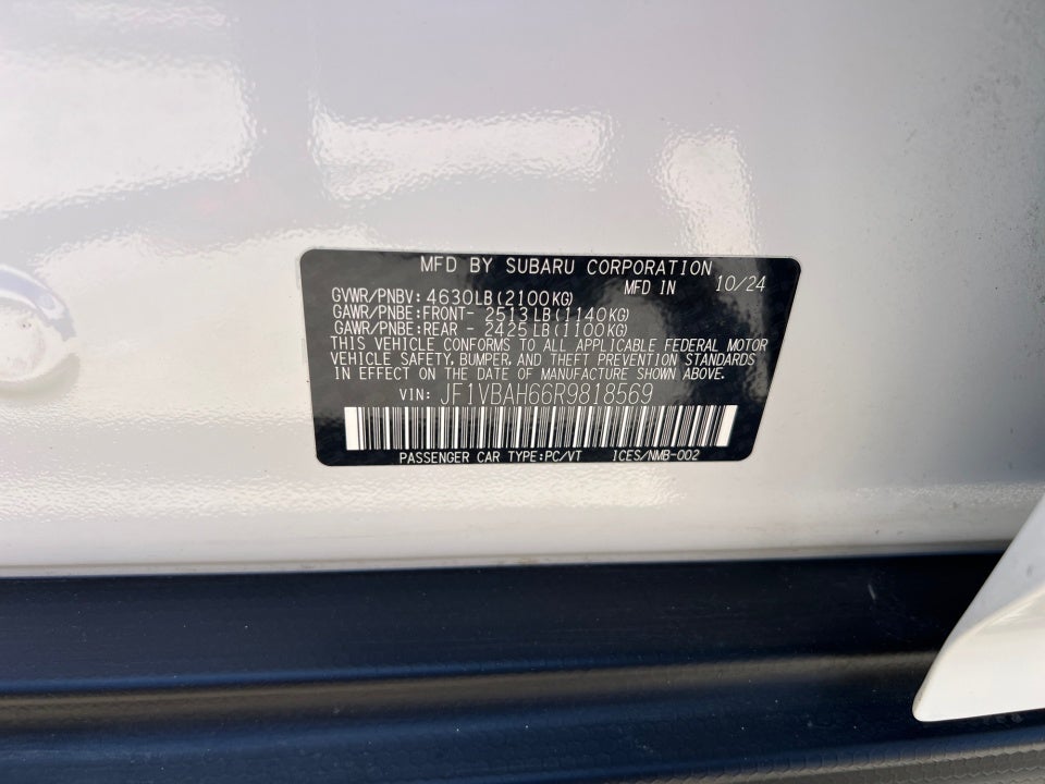 2024 Subaru WRX Premium