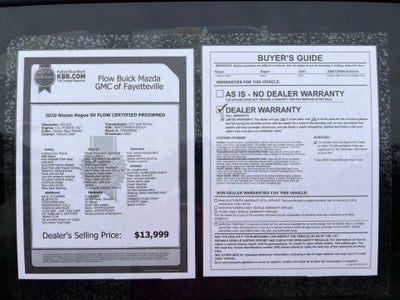 2020 Nissan Rogue SV Intelligent AWD