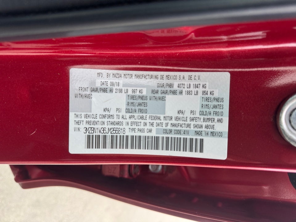 2018 Mazda Mazda3 Grand Touring