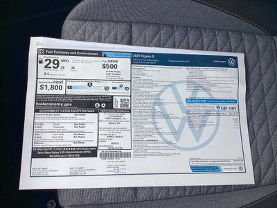 2025 Volkswagen Tiguan 2.0T S