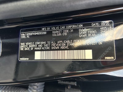 2021 Volvo S60 T5 Momentum