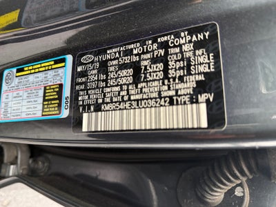 2020 Hyundai Palisade Limited