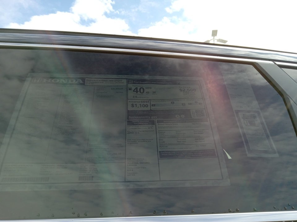 2023 Honda CR-V Hybrid Sport