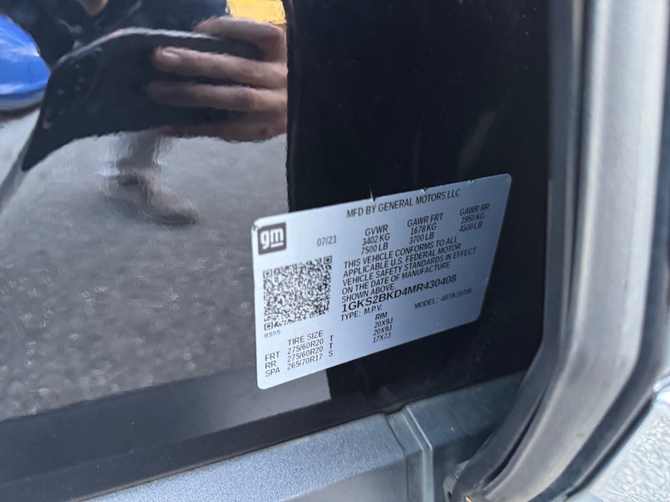 2021 GMC Yukon 4WD SLT
