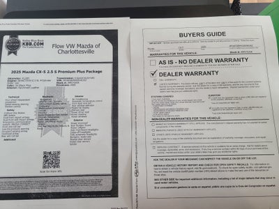 2025 Mazda Mazda CX-5 2.5 S Premium Plus Package
