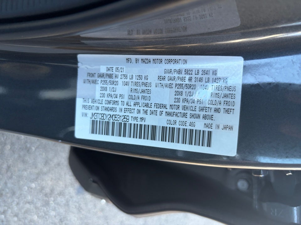 2021 Mazda Mazda CX-9 Grand Touring