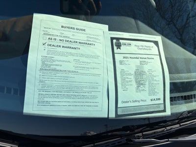 2021 Hyundai Venue Denim