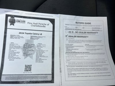 2024 Toyota Camry LE