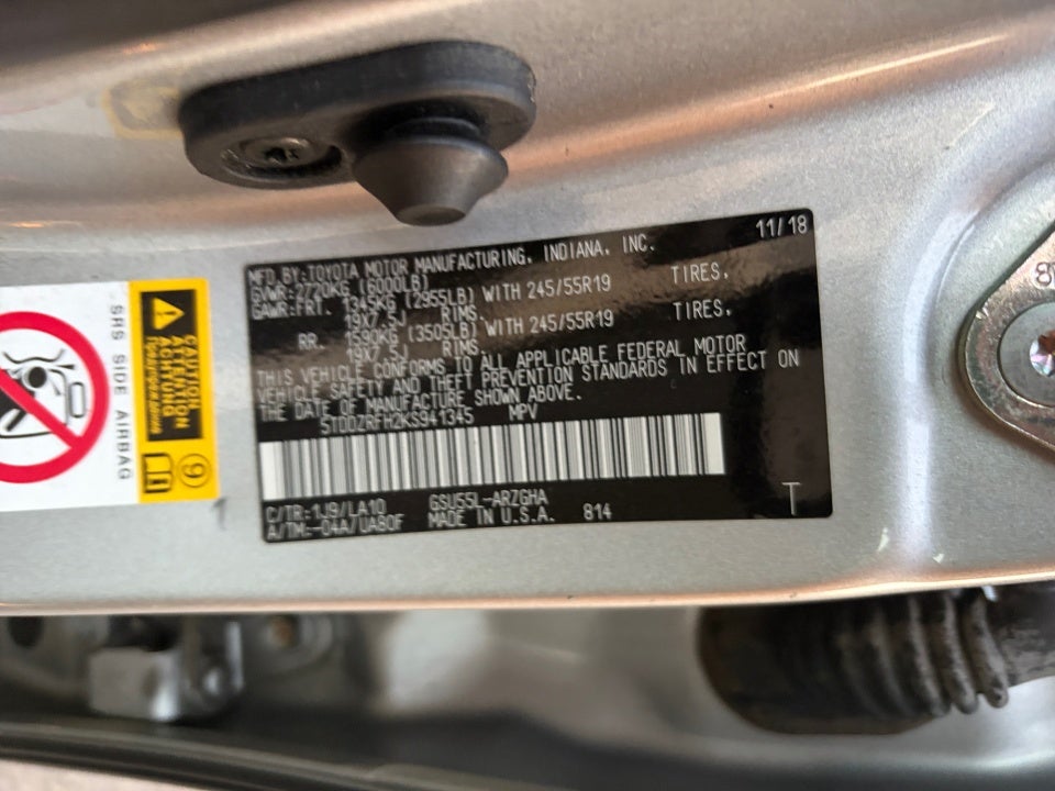 2019 Toyota Highlander Limited