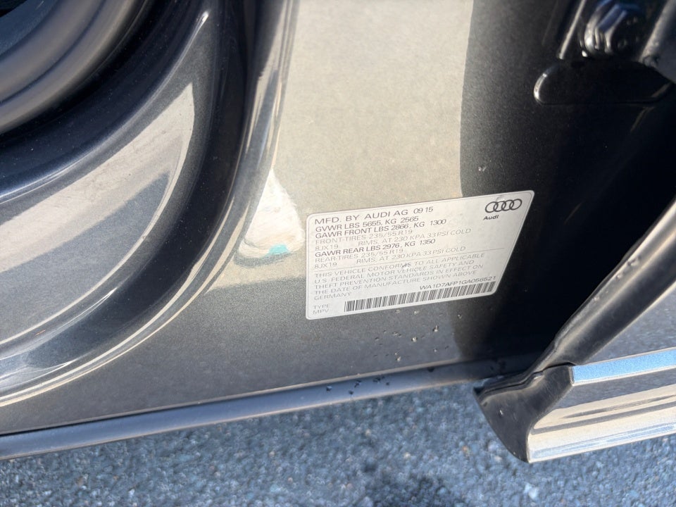 2016 Audi Q5 3.0T Premium Plus