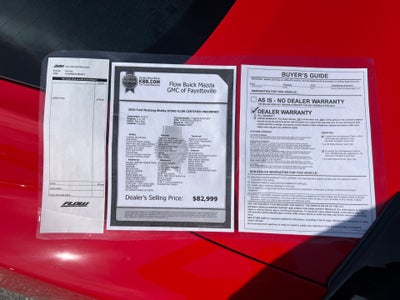 2020 Ford Mustang Shelby GT500 Fastback