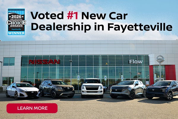 Voted #1 New Car Dealership in Fayetteville