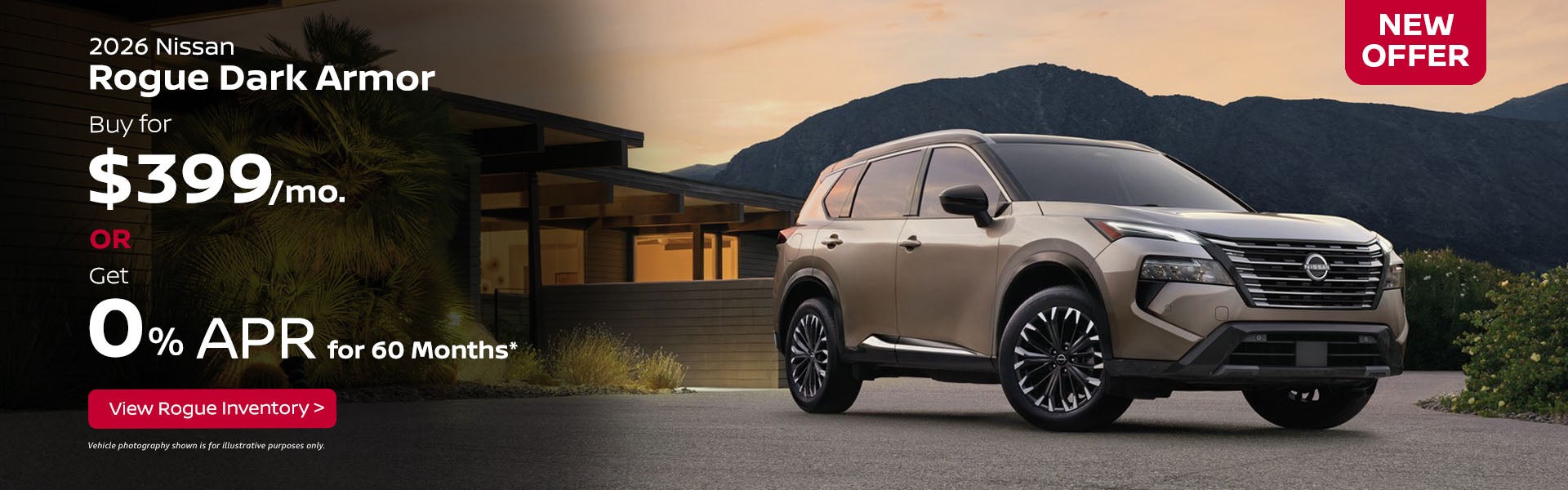 2026 Nissan Rogue Dark Armor