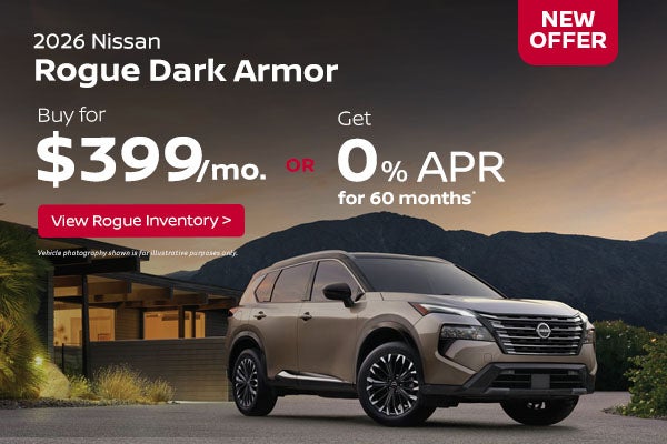 2026 Nissan Rogue Dark Armor