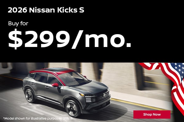 2026 Nissan Kicks S