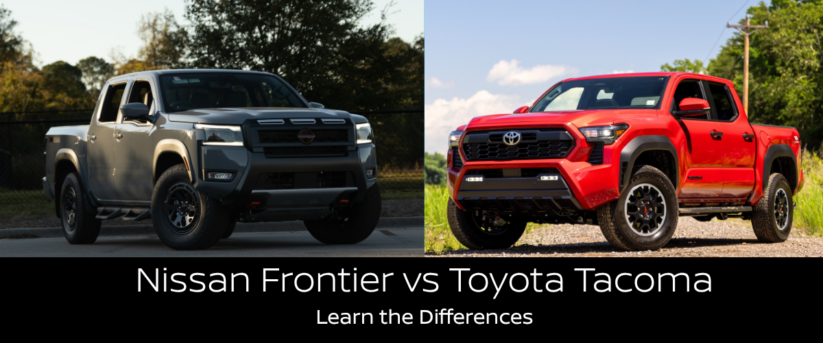 Nissan Frontier vs Toyota Tacoma comparison