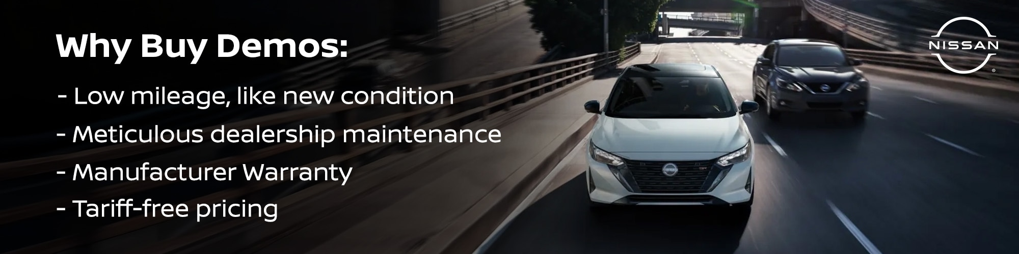 Why Buy Demos at Flow Nissan of Fayetteville in Fayetteville NC